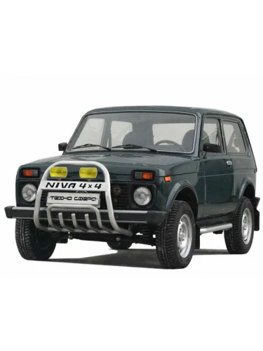 Защита переднего бампера (d51) Техно Сфера Лада ВАЗ нива 4х4 2131 Урбан 3 дв. дорестайлинг (2014-2019)