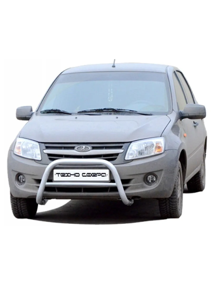 Передок Техно Сфера Лада ВАЗ Гранта 2190 седан  дорестайлинг (2011-2017) (Черный матовый)  в Перми Пермском крае