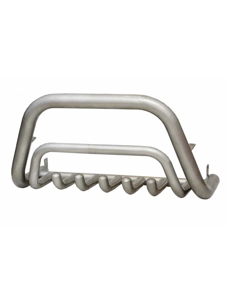 Передок (низкий) (d63.5) Техно Сфера Лада ВАЗ нива 4х4 2121 3 дв. 1-ый рестайлинг (2019-2021) (Черный матовый)  в Керчи Республика Крым