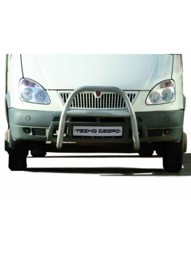 Защита переднего бампера Техно Сфера ГАЗ ГАЗель 2705,Бизнес 2-ой рестайлинг цельнометаллический фургон (2010-2025)