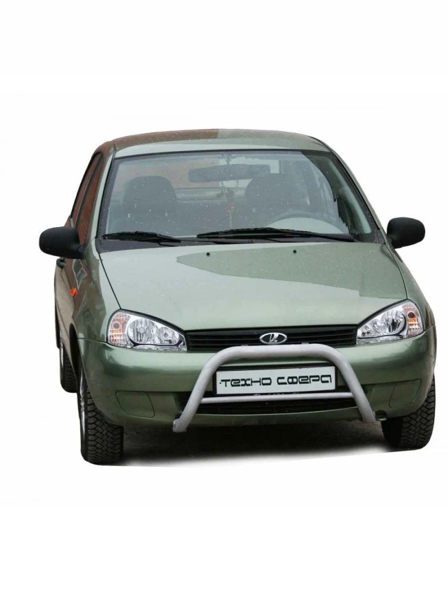 Передок Техно Сфера Лада ВАЗ Калина 2192 хэтчбек (2013-2018) (Черный матовый)  в Самаре Самарской области