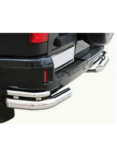 Защита заднего бампера (уголки двойные) Техно Сфера Уаз Патриот 3163 5 дв. дорестайлинг (2005-2013)