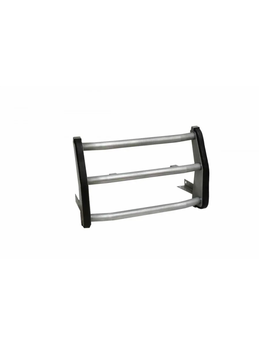 Защита переднего бампера (простой) Техно Сфера ГАЗ ГАЗель 2705 дорестайлинг цельнометаллический фургон (1995-2002) (Черный матовый)  в Керчи Республика Крым