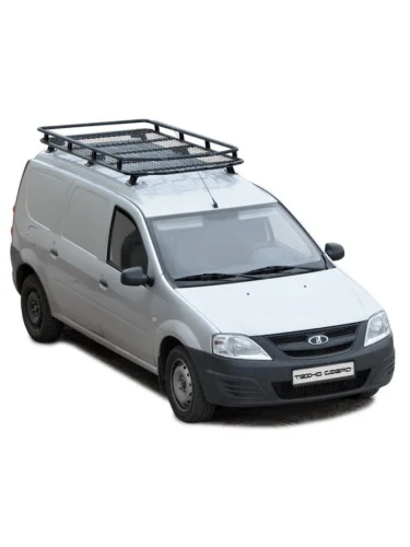 Багажник Трофи экспедиционный с сеткой Техно Сфера (черный)  