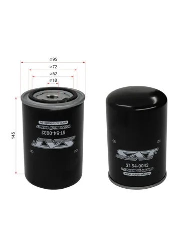 Фильтр топливный (тонкой очистки) JAC SUNRAY  SOLLERS ATLANT 2.7 22-