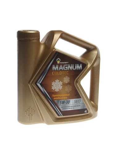 Масло моторное РОСНЕФТЬ MAGNUM Coldtec 5W30 SNCFGF-5 синт.4л