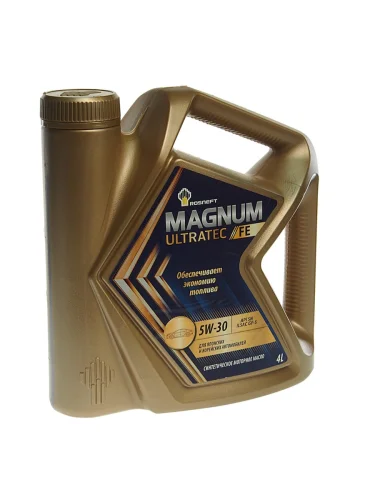 Масло моторное РОСНЕФТЬ MAGNUM Ultratec FE 5W30 SNGF-5 синт.4л