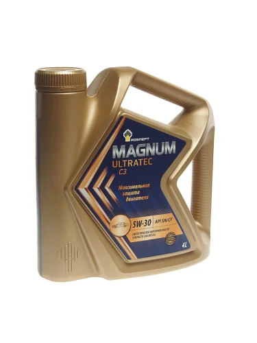 Масло моторное РОСНЕФТЬ MAGNUM Ultratec С3 5W30 C3SNCF синт.4л