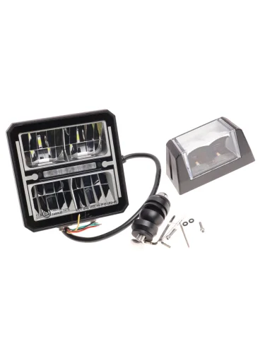 Фара ближнийдальний 1224V с габаритом и указателем поворота светодиодная LUMEN