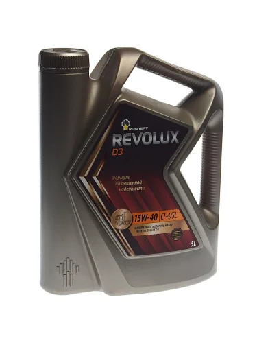 Масло моторное РОСНЕФТЬ REVOLUX D3 15W40 E7CI-4SL мин.5л