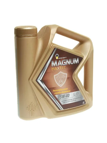 Масло моторное РОСНЕФТЬ MAGNUM Maxtec 5W40 SLCF псинт.4л