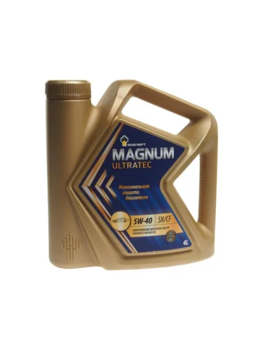 Масло моторное РОСНЕФТЬ MAGNUM Ultratec 5W40 SNCFA3B4 синт.4л