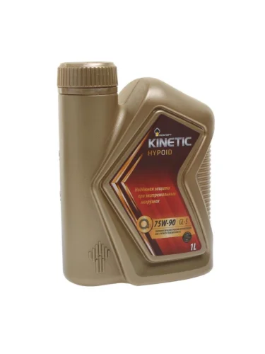 Масло трансмиссионное KINETIC Hypoid GL-5 75W90 псинт.1л РОСНЕФТЬ