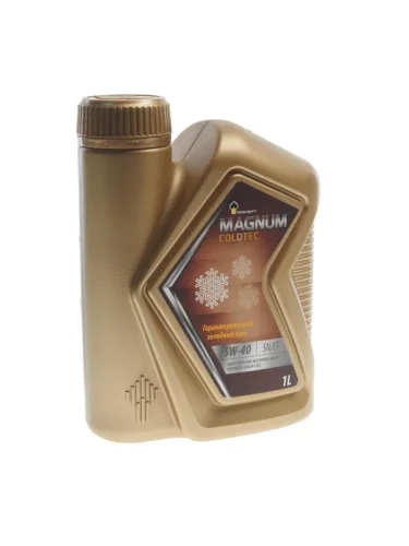 Масло моторное РОСНЕФТЬ MAGNUM Coldtec 5W40 SNCF синт.1л