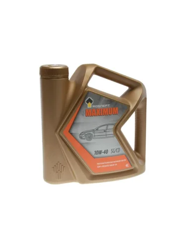 Масло моторное РОСНЕФТЬ MAXIMUM 10W40 SGCD псинт.4л