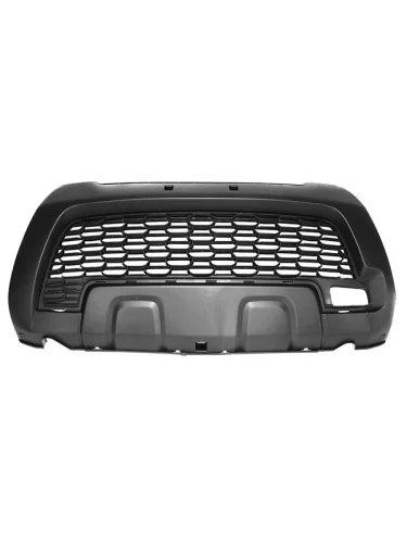 Решетка в бампер Renault Duster 15-21 (Комплектация под буксировочный крюк)