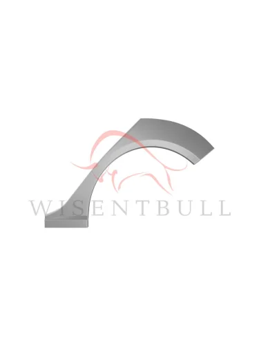 Правая задняя внешняя ремонтная арка Wisentbull (оцинкованная сталь 1,2 мм) Skoda Fabia Mk1 хэтчбэк дорестайлинг (2000-2004)