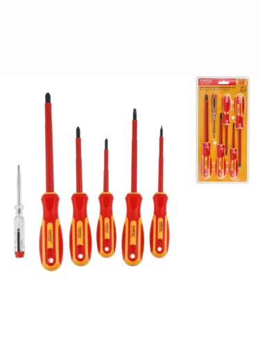 Набор отверток SL4-SL5.5,PH1-PH3 диэлектрических 6 предметов Master STARTUL