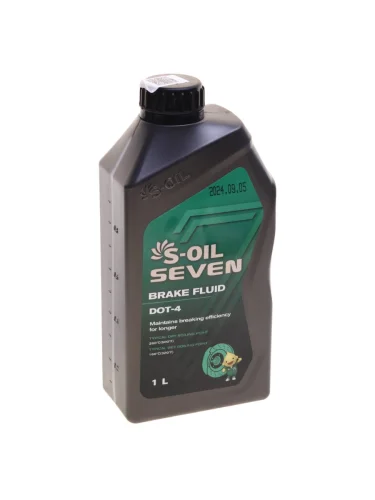 Жидкость тормозная DOT-4 1л S-OIL