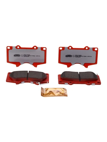 Колодки тормозные JAC T6 T8 T8 Pro MITSUBISHI Pajero LEXUS GX IV передние (4шт.) NIBK