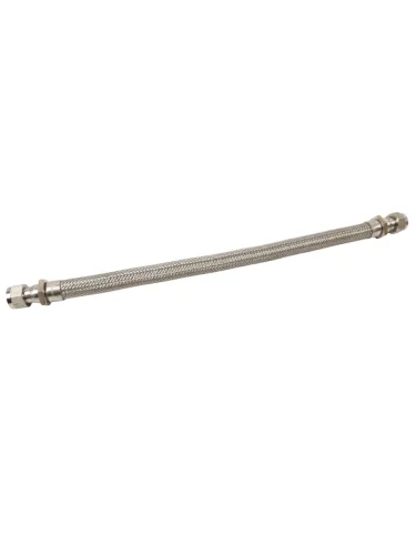 Металлорукав d=25мм L=800мм (1 оплетка, ниппель с накидной гайкой, 45Bar) ВЗМ