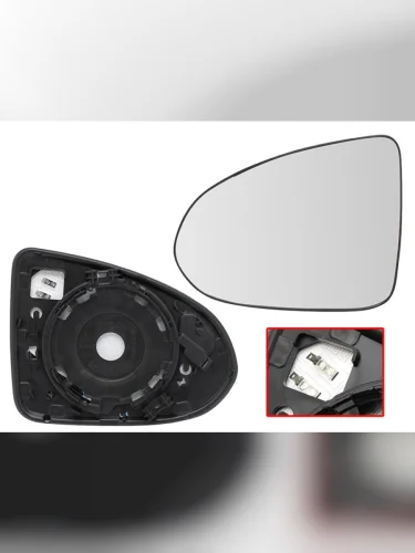 Полотно зеркала Hyundai Sonata 19-23 (Слева Обогрев)