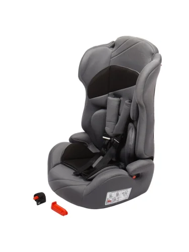 Автокресло детское 9-36кг (I-II-III) 1-12лет серое Lux Atlantic (ZL513) ZLATEK
