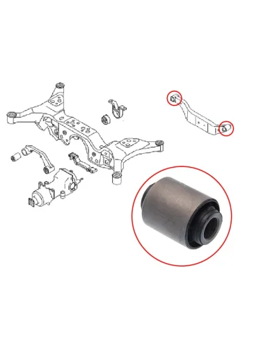 Сайлентблок цапфы Nissan Primera 95-02  Serena 99-05