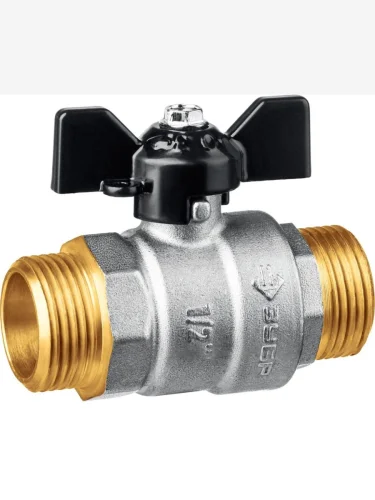 Кран шаровой 12 наружная резьба ЗУБР