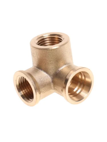 Соединитель трубки ПВХ,полиамид P5хF16F16 тройник латунь STARTEC