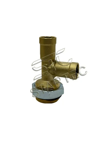 Соединитель трубки ПВХ,полиамид d=6мм-6мм (наружная резьба) М12х1.5 тройник латунь STARTEC