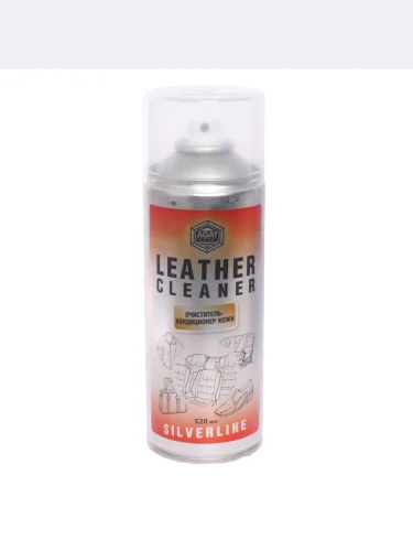 Очиститель кожи кондиционер SILVERLINE аэрозоль 520мл AGAT AVTO