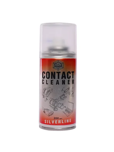 Очиститель электроконтактов, печатных плат SILVERLINE 200мл аэрозоль AGAT AVTO