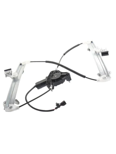 Стеклоподъемник ВАЗ-2190 передний левый в сборе с электродвигателем URAL