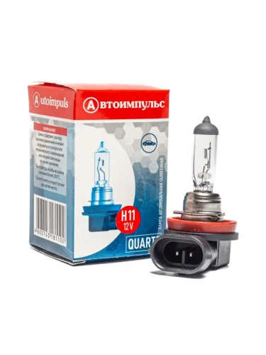 Лампа 12V H11 55W PGJ19-2 IMPULS