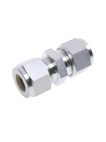 Фитинг прямой обжимной проходной RizurLok-P-12(О)-12(О)-321 РИЗУР