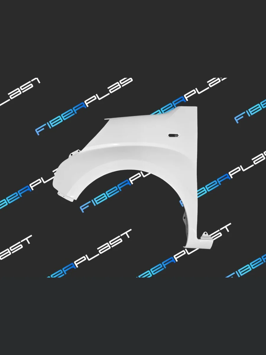 Передние левое крыло (стеклопластик) Fiberplast Fiat Fiorino 225 дорестайлинг (2006-2016)  в Керчи Республика Крым