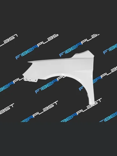 Передние левое крыло (стеклопластик) Fiberplast Geely Emgrand EC7 хэтчбек (2009-2016)