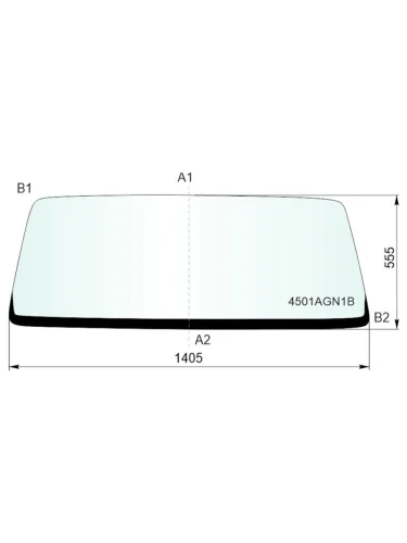 Стекло лобовое LADA 4x4 2131 NIVA LEGEND 21-  2329 NIVA Pickup 95-06