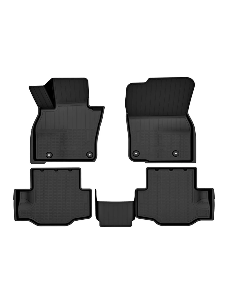 Комплект ковриков в салон (5-7 мест) Norplast Unidec Mazda CX-80 KL (2024-2025) (черный)  в Перми Пермском крае
