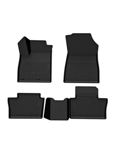 Комплект ковриков в салон Norplast Unidec (черный) Renault Austral RHN,HHN дорестайлинг (2022-2025)