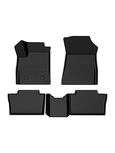 Комплект ковриков в салон Norplast Unidec (черный) Renault Austral E-Tech дорестайлинг (2022-2025)