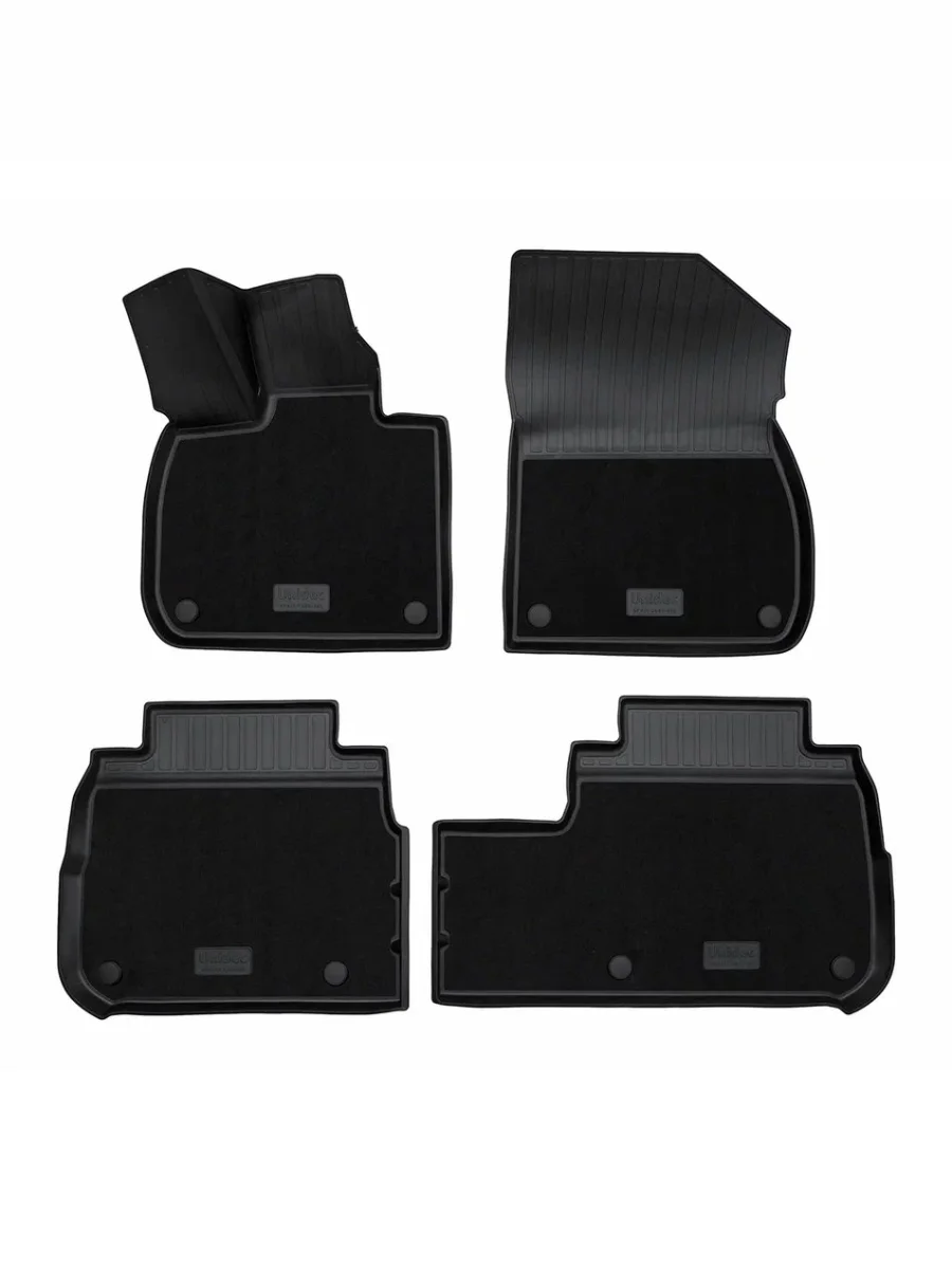 Комплект комбинированных ковриков в салон Norplast Unidec Li L7 (Россия) (2024-2025) (черный)  в Керчи Республика Крым