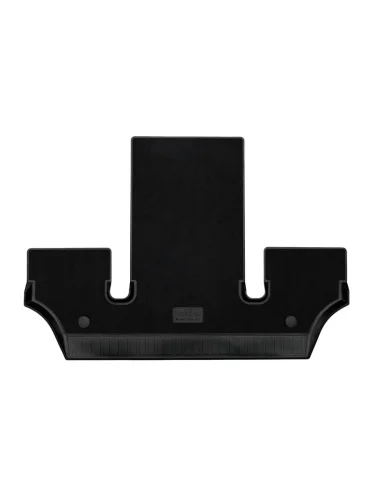 Коврик комбинированный в салон (3 ряд) Norplast Unidec (черный) Li L9 (2022-2025)