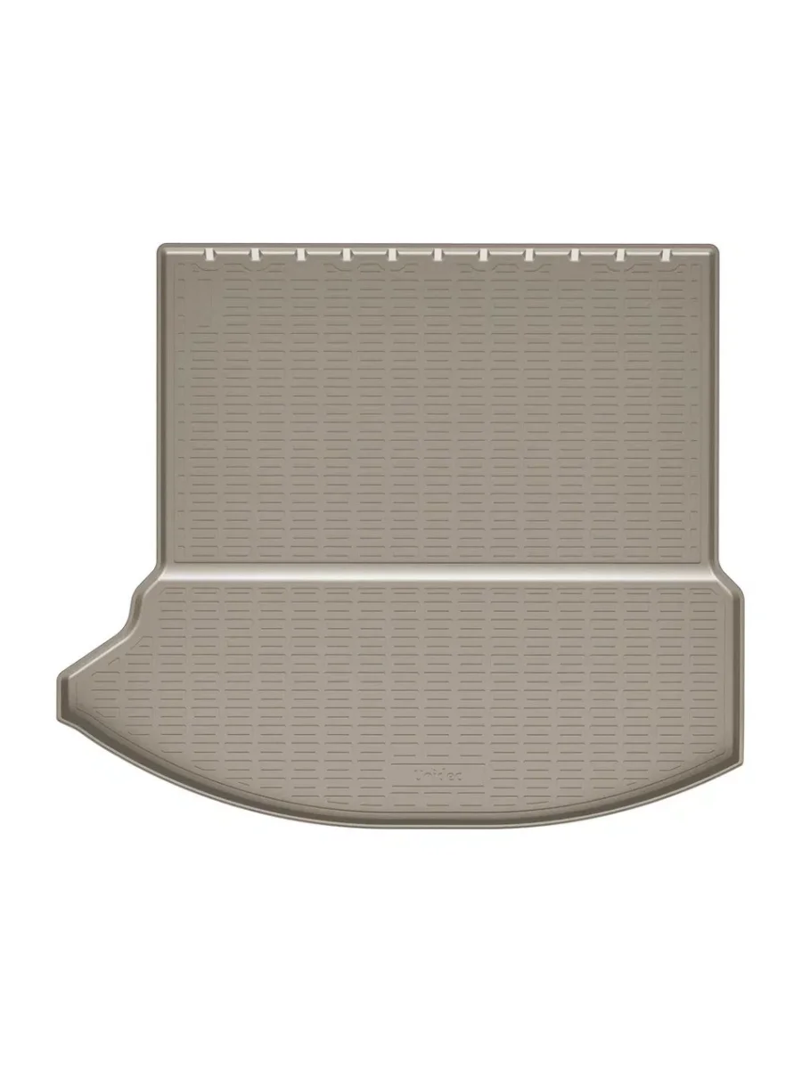 Коврик багажника (полиуретан, сложенный 3 ряд) Norplast Unidec Mazda CX-80 KL (2024-2025) (бежевый)  в Перми Пермском крае