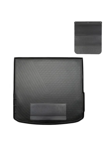 Коврик багажника (полиуретан) Norplast Unidec (черный с полиуретановым фартуком) Li L7 (2022-2025)