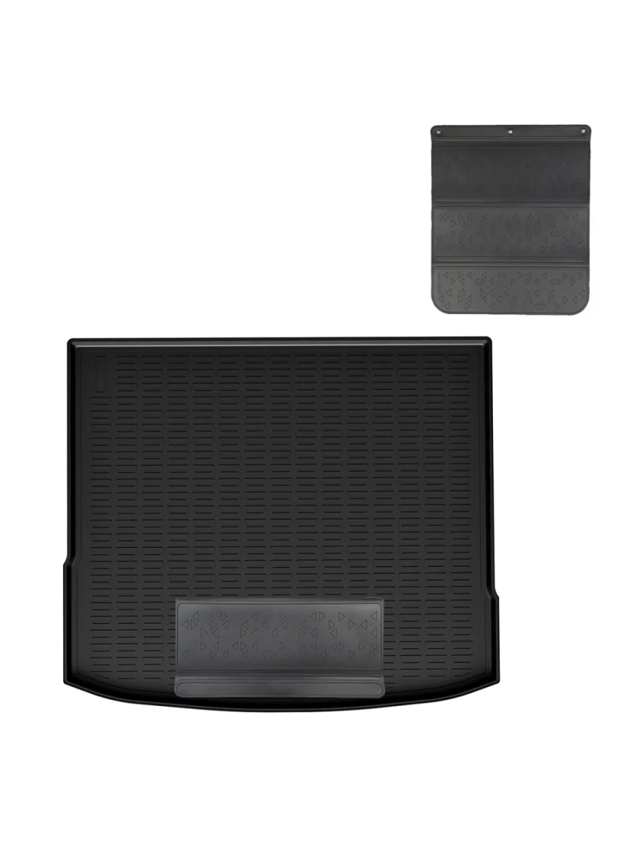 Коврик багажника (полиуретан) Norplast Unidec MG HS 2 AS33 (2024-2025) (черный с полиуретановым фартуком)  в Керчи Республика Крым