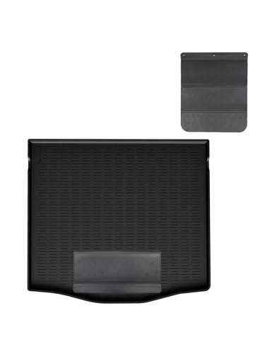 Коврик багажника (полиуретан) Norplast Unidec (черный с полиуретановым фартуком) Opel Grandland 2 (2024-2025)
