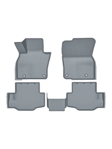 Комплект ковриков в салон (5-7 мест) Norplast Unidec (серый) Mazda CX-80 KL (2024-2025)