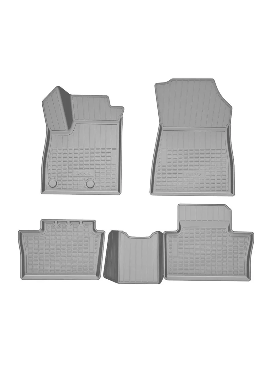 Комплект ковриков в салон Norplast Unidec Renault Austral E-Tech дорестайлинг (2022-2025) (серый)  в Керчи Республика Крым